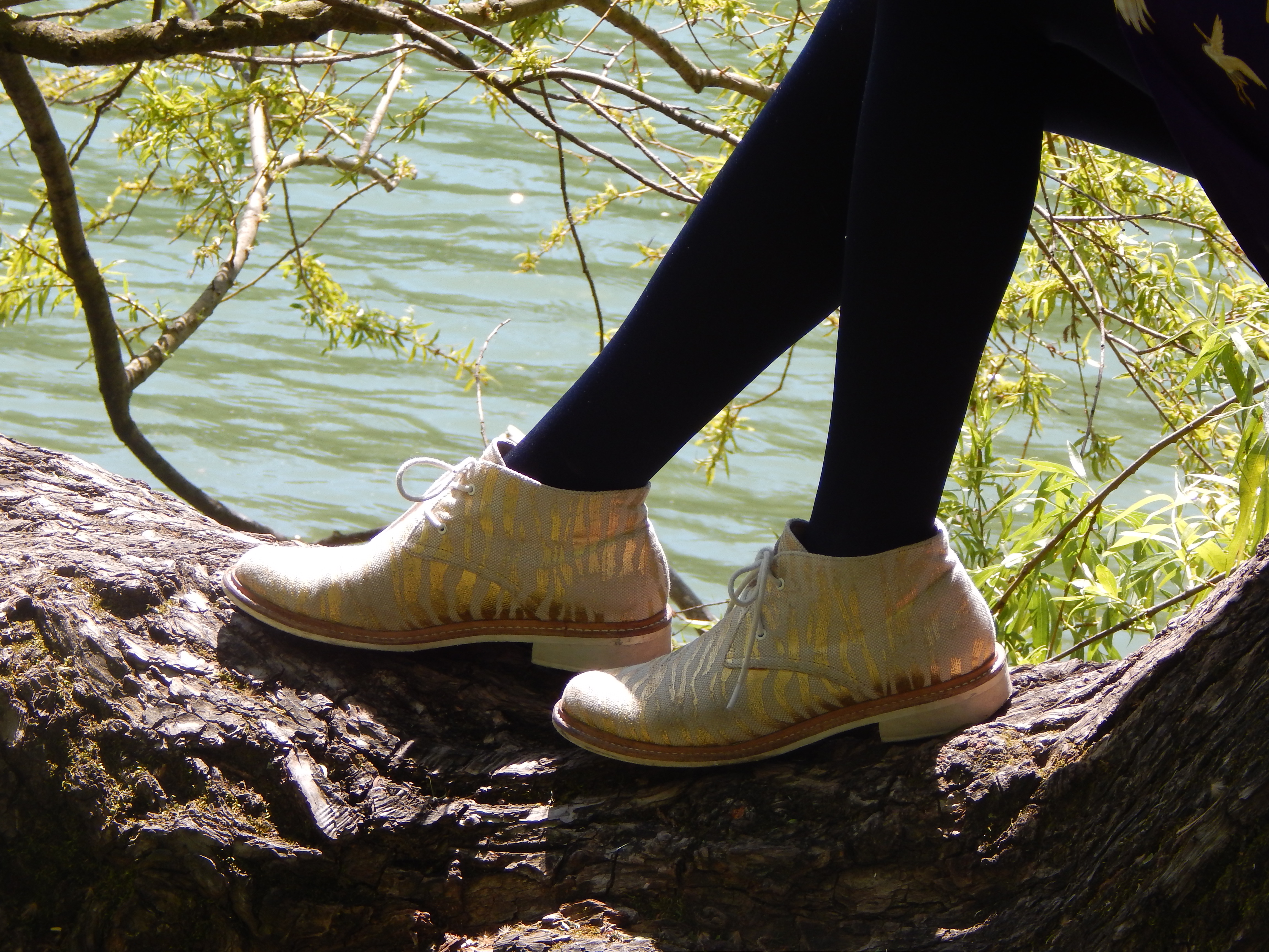 chaussures gold mellow yellow
