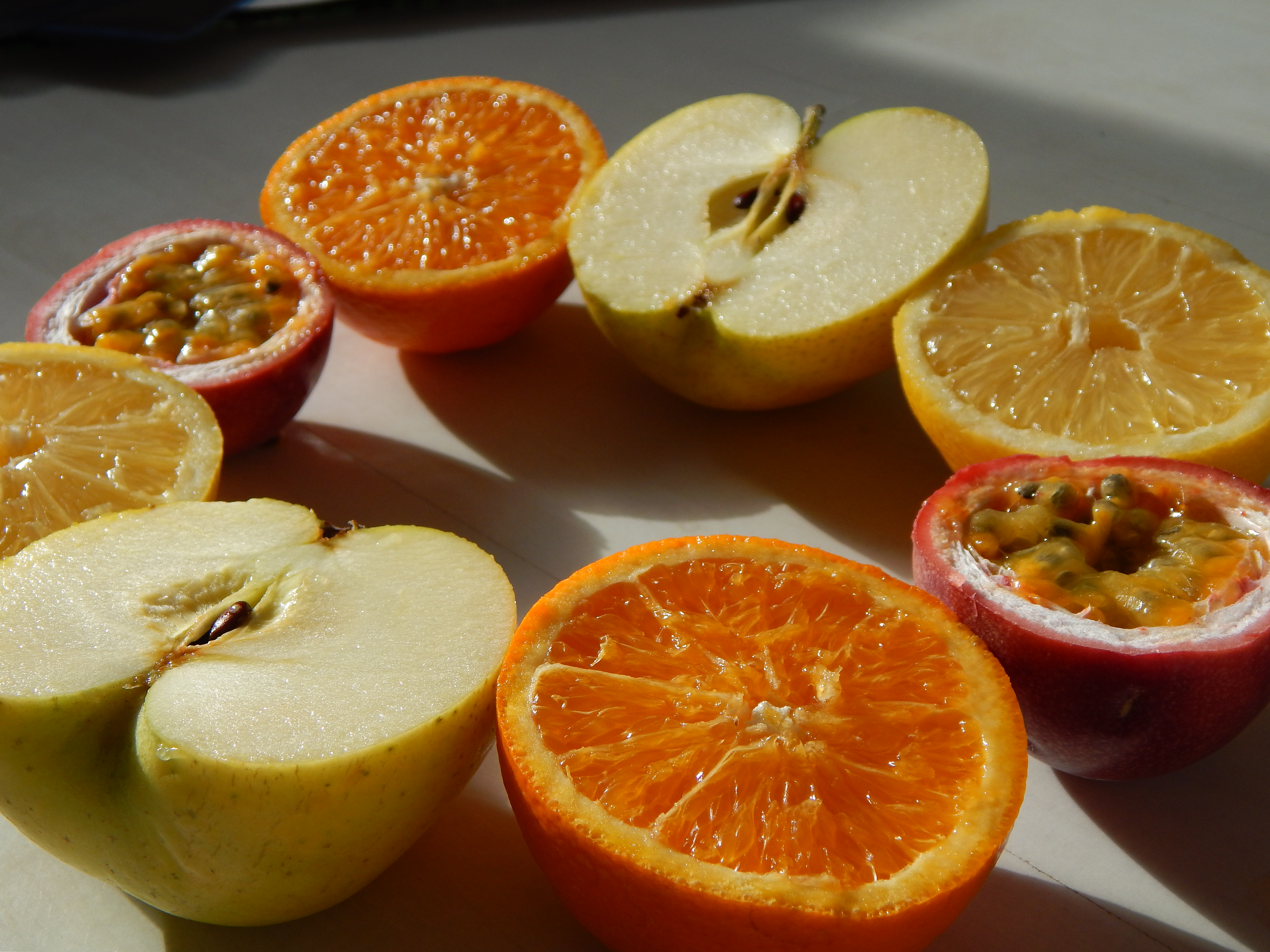 pomme orange citron passion